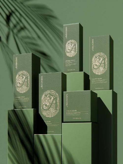 自然极简与科学诗意的交融 Antipodes化妆品系列包装设计解析